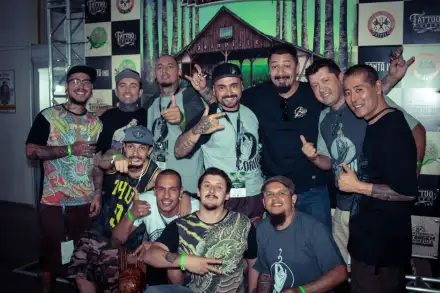 CORUN em convenções de tatuagem · registro 13