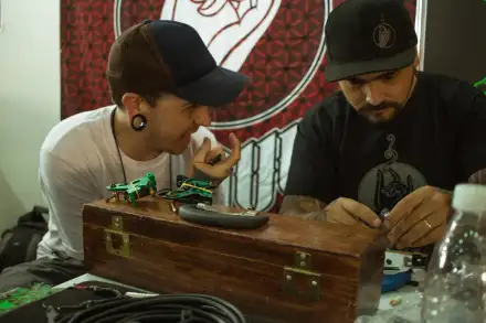 CORUN em convenções de tatuagem · registro 01