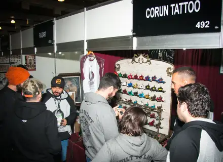CORUN em convenções de tatuagem · registro 04