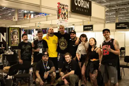 CORUN em convenções de tatuagem · registro 02